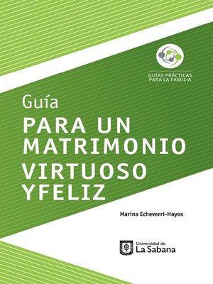 cover image of Guía para un matrimonio virtuoso y feliz